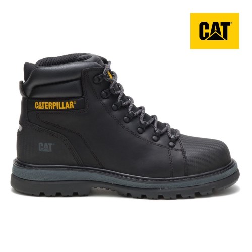 Caterpillar Foxfield Steel Toe Miesten Turvakengät Mustat (TRPHF)